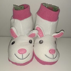 Circo Toddler Fleece Bunny Slippers Size: 2T-3T